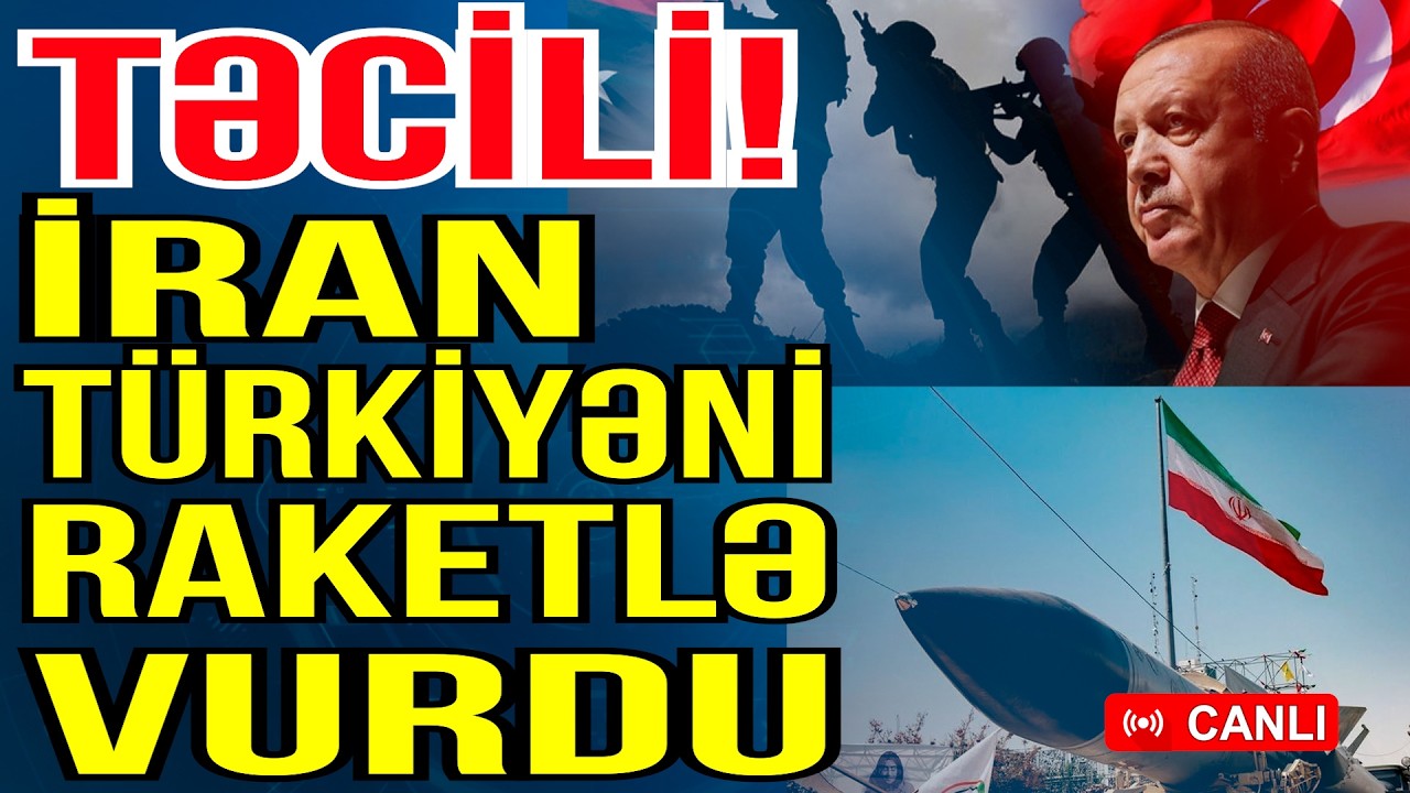 Təcili! İran Türkiyəni ballistik raketlə vurdu - Ordu hərəkətə keçir? - Gündəm Masada -Media Turk TV