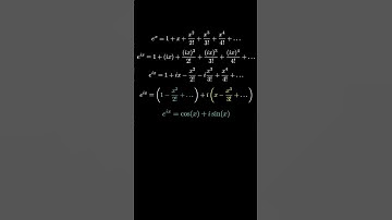 Most Beautiful Euler Equation #euler #animation #mathematics