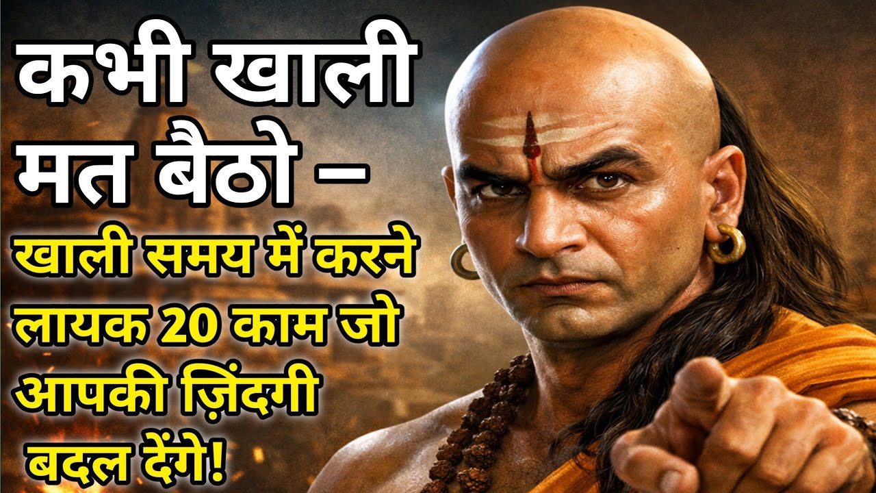 खाली समय बर्बाद मत करो ❌ ये 20 आदतें आपकी किस्मत बदल देंगी unikbate #unikbate 