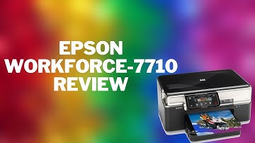 Epson Workforce-7710 Review #bestsublimationprinter