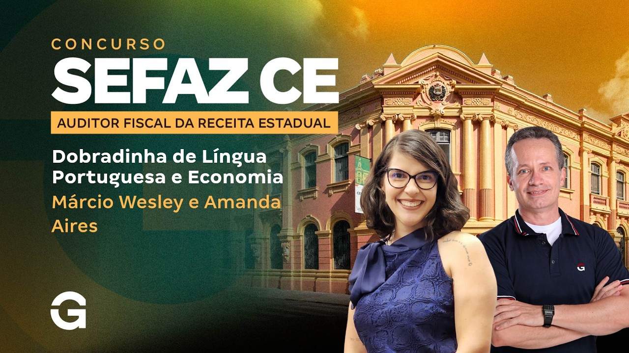 SEFAZ CE 2026: Dobradinha da Aprovação em Questões Língua Portuguesa e Economia