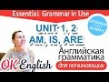 Практика к Unit 1, 2 - Глагол BE в Present: IS, ARE в утверждениях, вопроса и отрицаниях