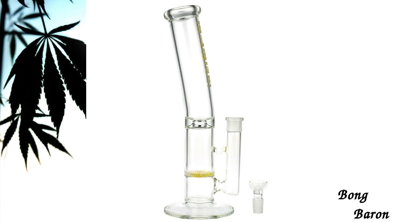 Blaze Glass Stemless Layback Disc Perc Bong |