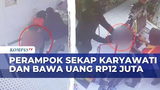 Minimarket Robber in Bekasi Holds Employees Hostage and Steals 12 Million Rupiah | BORGOL