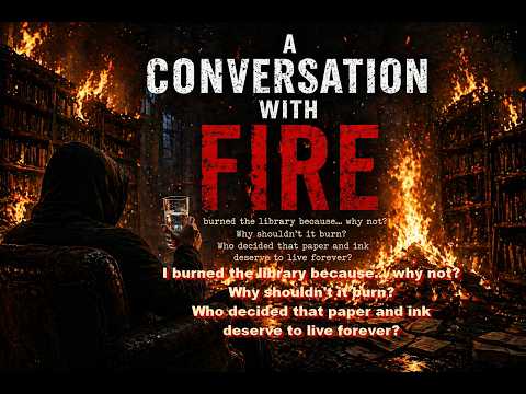 The Joker Monologue: A Conversation with Fire 🔥 (10 Minutes of Madness)