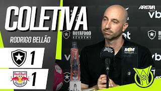 COLETIVA RODRIGO BELLÃO | AO VIVO | Botafogo x Bragantino - Brasileirão 2025