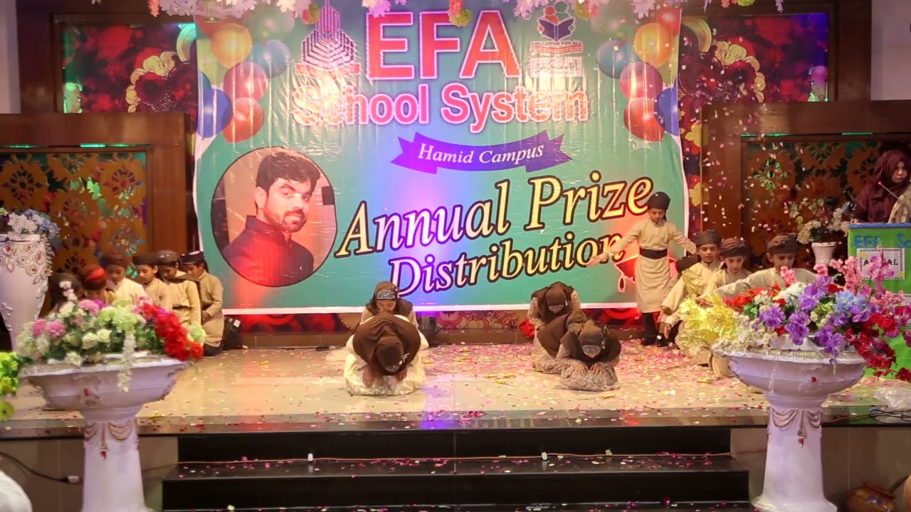 Mohabbat k sajday performance EFA School System Kotli loharan Sialkot 03004342094