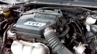 Toyota Rav4 2.0 VVTi Startup and engine work