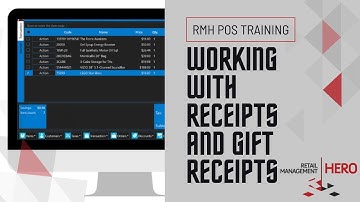 Working with Receipts & Gift Receipts in RMH POS