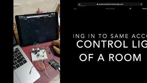 IOT SMART HOME USING  NODEMCU  AND SERVER WITH NODEJS