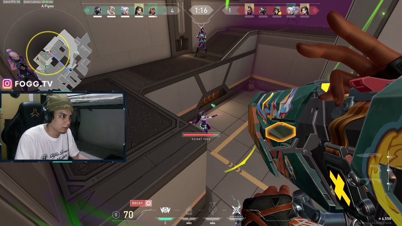 Valorant Highlights Flight ng Emerald Raze Flights in Icebox YouTube