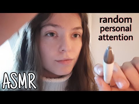 ASMR • Random Personal Attention 💗 Part 2 (fast & aggressive ASMR / deutsch)