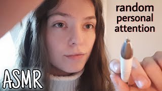 ASMR • Random Personal Attention 💗 Part 2 (fast & aggressive ASMR / deutsch)