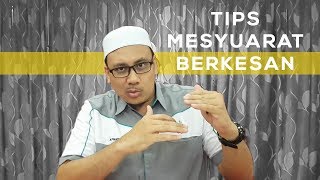 Tips Mesyuarat Berkesan