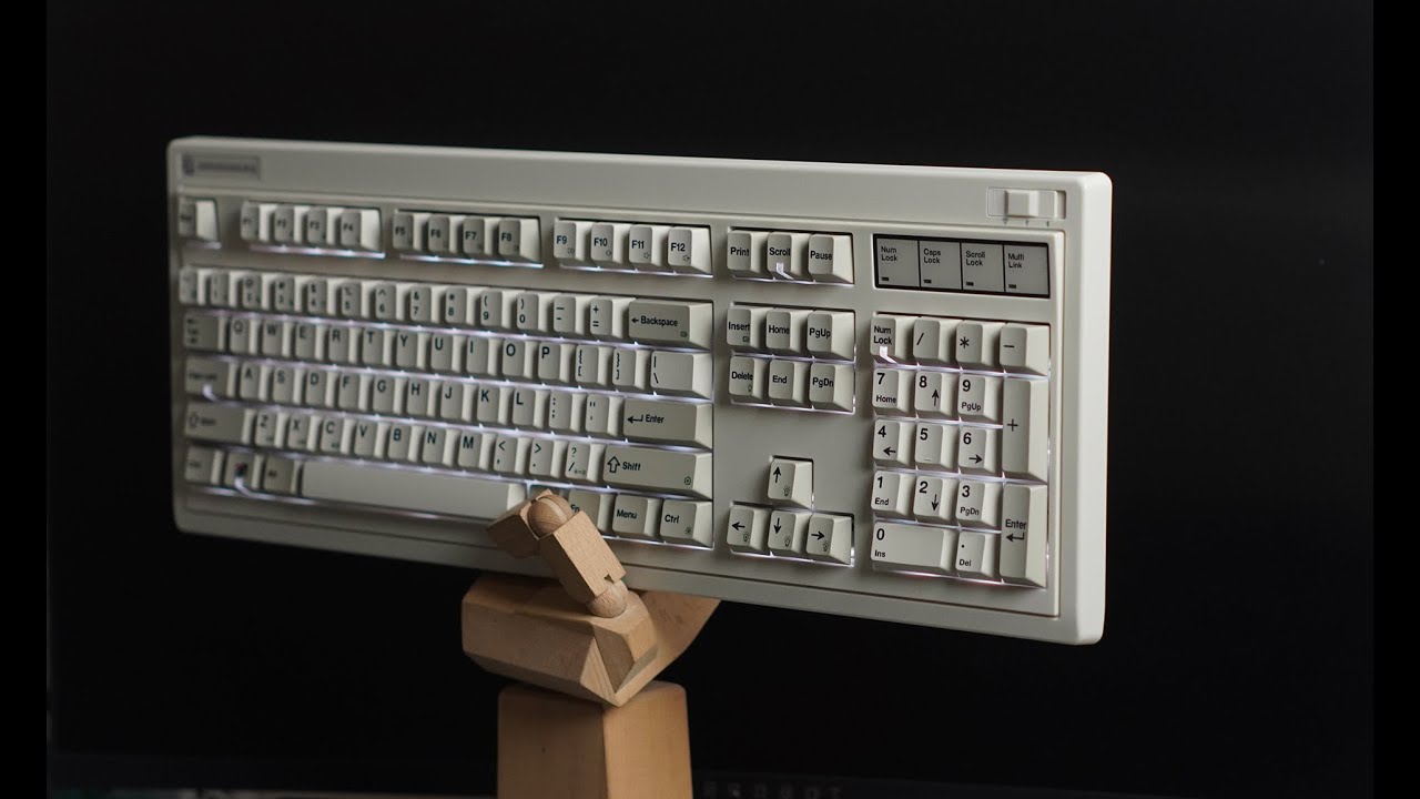 FL·ESPORTS OG104 Retro Wireless Mechanical Keyboard - WhatGeek