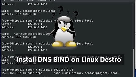 How To Setup DNS on Linux Destro (Centos 8) Part 2 || Step By Step