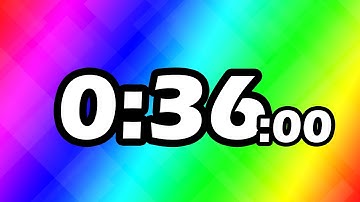 36 Second TIMER Countdown