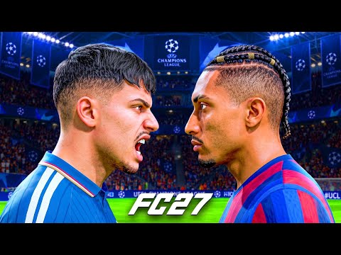 CHAMPIONS LEAGUE DEBUT AGAINST BARCELONA! MC JOGADOR FC 03/27