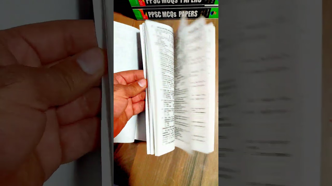 PPSC Test Preparation Book | PPSC Past Papers