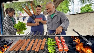 A Talented Family's Amazing Kebab Kingdom! - Street Food