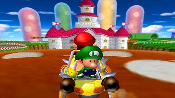 Mario Kart Double Dash EXTENDED - 100% Walkthrough Gameplay Part 6 - 3DS Mario Circuit Mushroom Cup