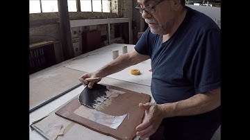 Fred mono-print slip demo