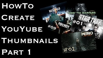 How to easily create good YouTube Thumbnails guide with Photoshop Elements [Part 1]