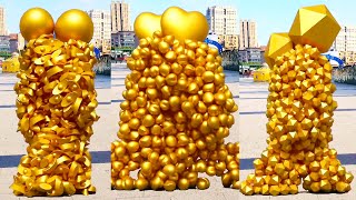 THE GOLDMEN TOUCH TOUCH🤯3D Special Effects | 3D Animation #shorts #c4danimation