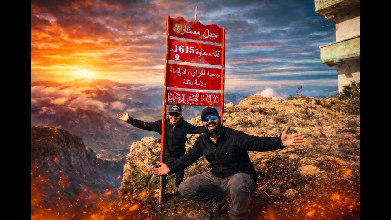 جبل مستاوة - قمة افورار - 1615م ولاية باتنة