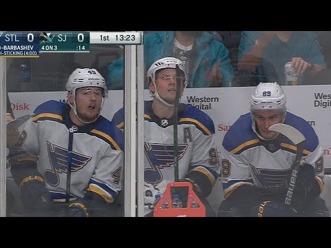 St.Louis Blues Take 3 Penalties In Less Than 2 Minutes