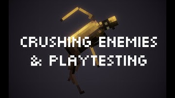 Crushing enemies in a playtest | Hat Wizard Devlog 4
