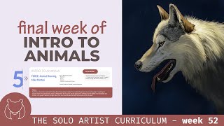 Finishing Intro to Drawing Animals - Drawing Animals with Aaron Blaise on the Solo Artist Curriculum