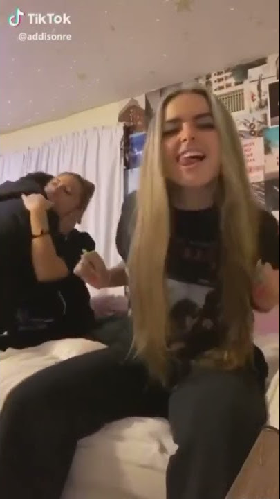 Addison Rae Deleted Tik Tok with Kenzie Ziegler and Isaak Presley