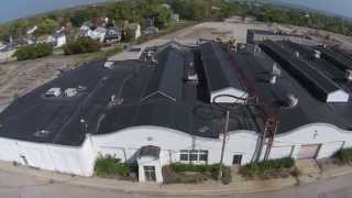 Wright brothers factory-Drone's eye view
