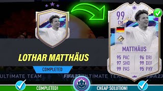 99 Cover Star Icon Lothar Matthaus SBC Completed - Cheap Solution & Tips - Fifa 23