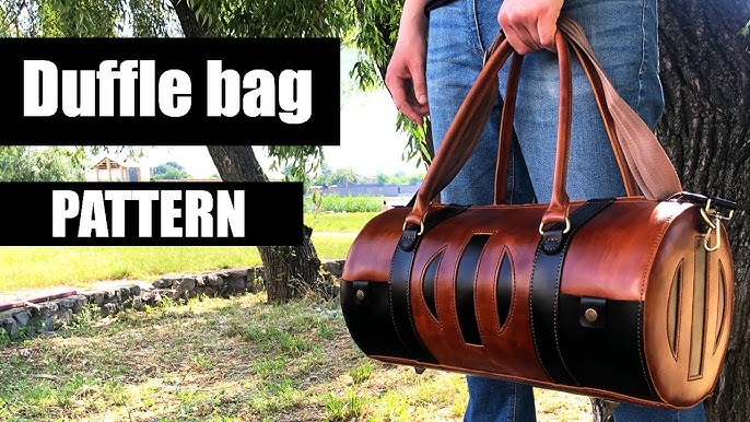 Duffle 45 Bag Pattern – Leather Bag Pattern