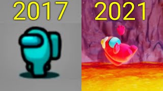 Evolution Of Among Us 2017-2021