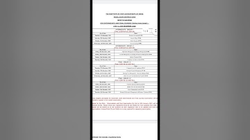 MOCK Exam Released CMA Inter and Final - Step to Success Step by Step Guide