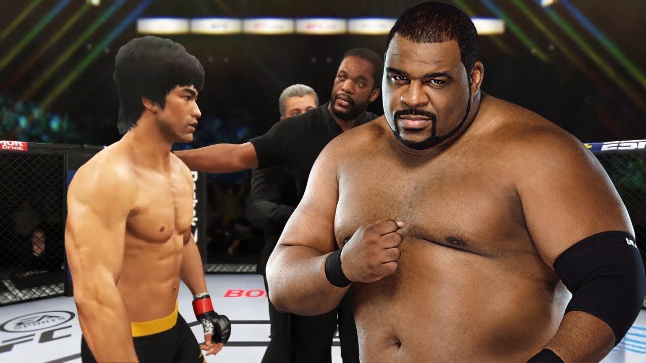 UFC 4 | Bruce Lee vs. Keith Lee (WWE) (EA Sports UFC 4) - YouTube