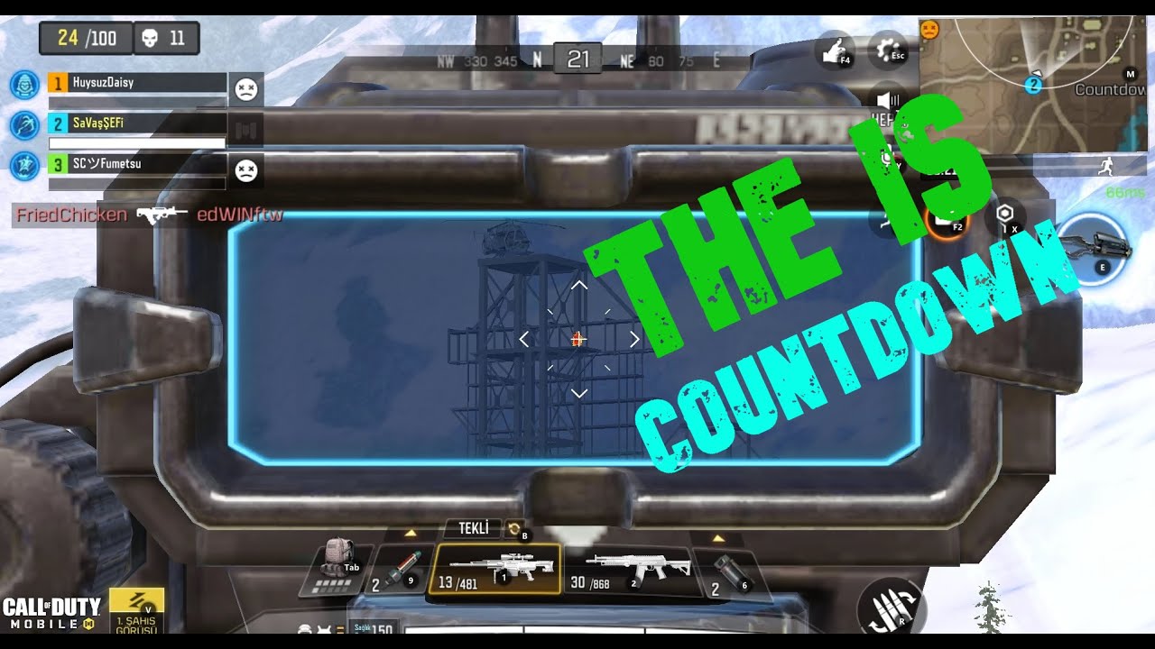 THE İS COUNTDOWN !!! - CALL OF DUTY MOBİLE - YouTube