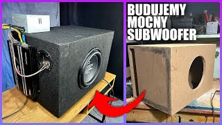 Tanim kosztem budujemy MOCNY SUBWOOFER! #majsterkowanie