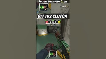 b1t clutches 1v3  #cs2 #cs2clips #cs2highlights #esports #gaming #shorts