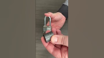 How to open ANY lock WITHOUT A KEY! 🤯 #Shorts