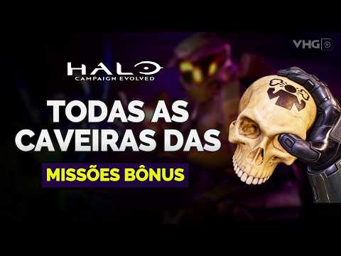 HALO CAMPAIGN EVOLVED: All Bonus Mission Skulls and Terminals