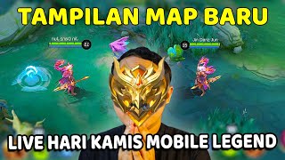 🔴 LIVE PUSH RANK MYTHIC + WAH TAMPILAN MAP BARU = OTW MYTHIC IMMORTAL❗SOLO MABAR LIVE MOBILE LEGENDS