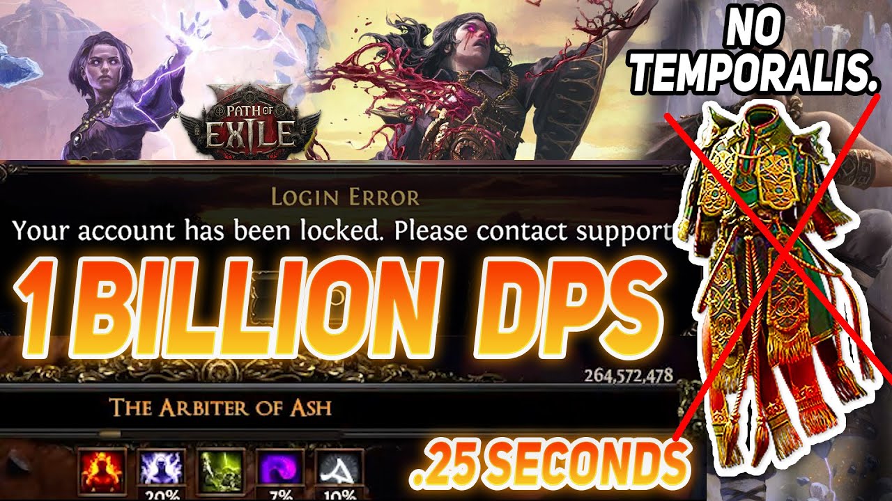 This Path Of Exile 2 Build Got Me BANNED | NO TEMPORALIS 1 BILLION DPS  | 