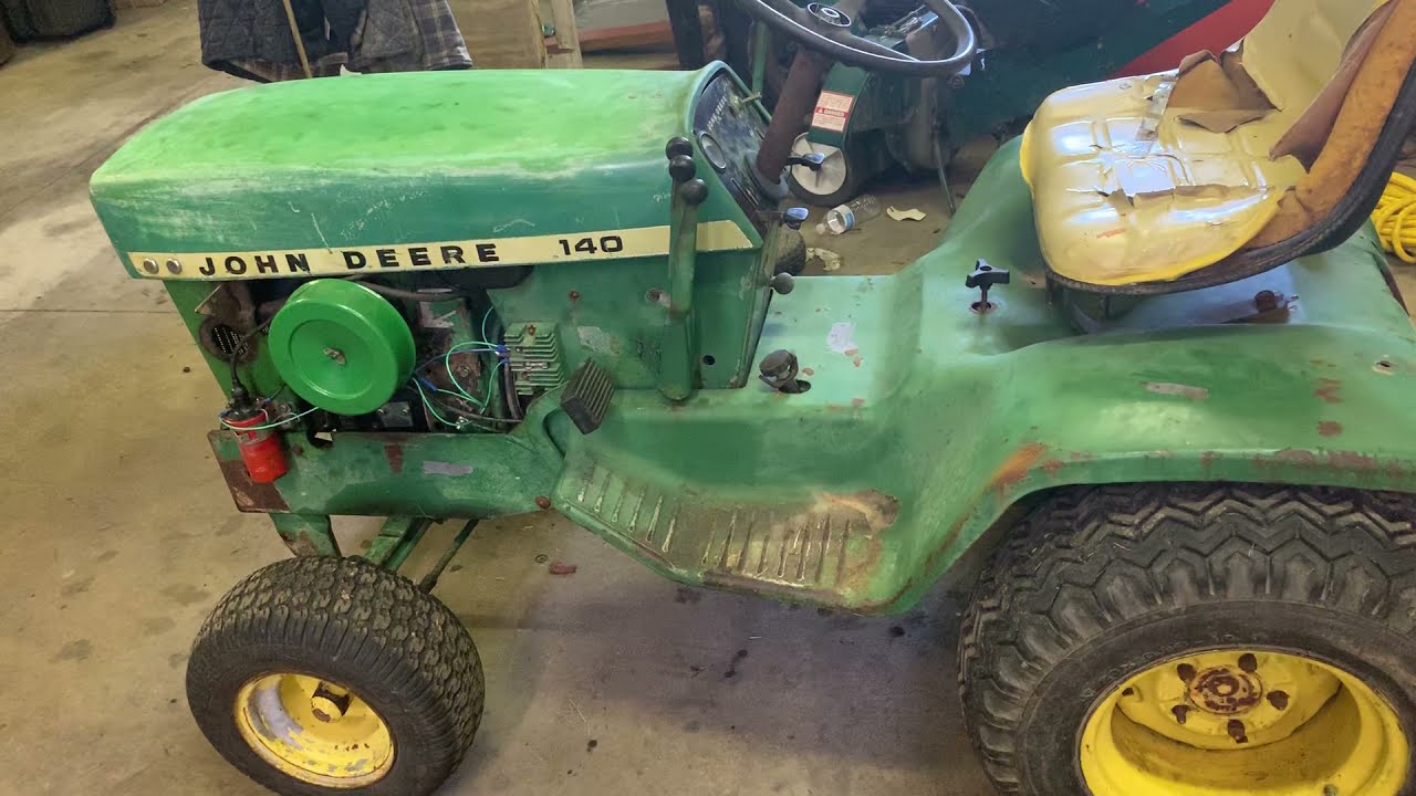 Finding the grease fittings 19681974 John Deere 140 H1H3 19701971