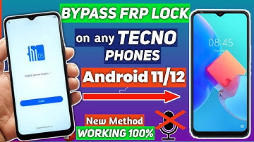How To Bypass All Tecno FRP On Android 11/12 | Latest Method 100% Working 2022 All Models Supported