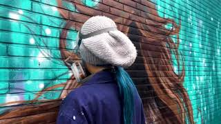 Anne Bengard X John Frieda - Streetart Volume Wall In Berlin