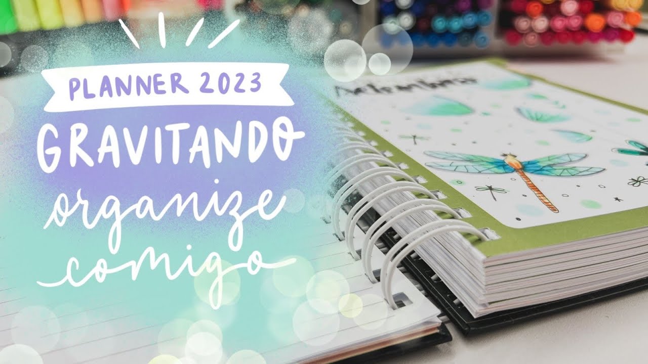 Plan with me Tour planner 2023 da Loja Gravitando YouTube